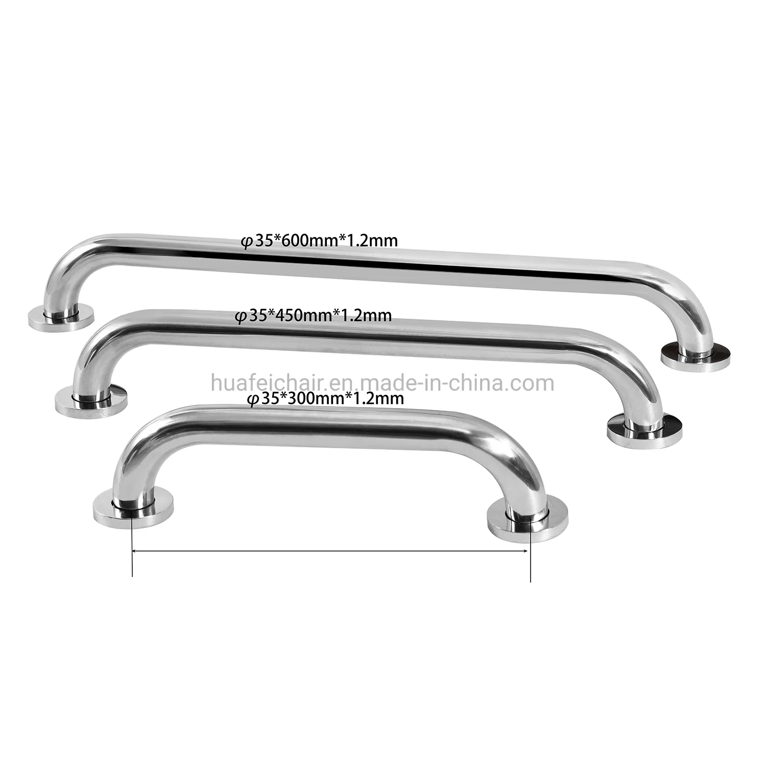 バスルームアクセサリーステンレス鋼の安全手すりグラブバー